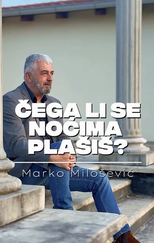 Video naslovnica za pesmu Čega li se noćima plašiš Marka Miloševića